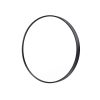 La Bella Wall Mirror Round Aluminum Frame Makeup Decor Bathroom Vanity