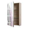 La Bella Bathroom Mirror Cabinet Wall Twin Door Shaving Storage