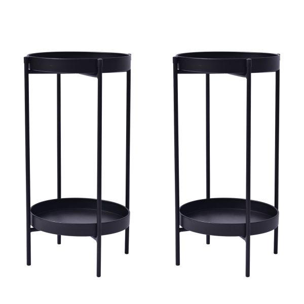 Plant Stand Planter Shelf Rack 1 Tier Steel