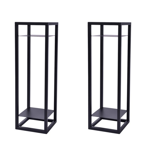 Plant Stand Planter Shelf Rack 1 Tier Steel
