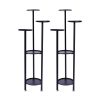 Plant Stand Planter Shelf Rack 5 Tier Steel