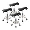 Forever Beauty Black Salon Barber Stool Swivel