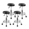 Forever Beauty Black Salon Barber Stool Swivel