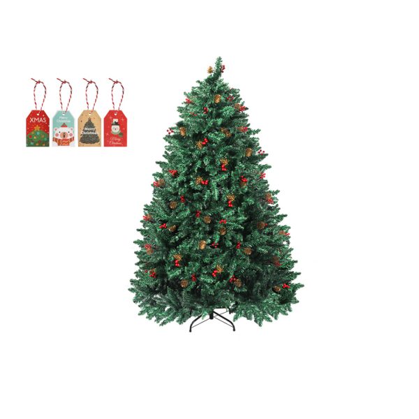 Christmas Tree Pinecone Decorated Xmas Home Garden Decorations