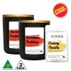 Aurora Soy Candle Australian Made 300g 2 Pack
