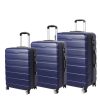 Luggage Suitcase Trolley 3Pcs set 20 24 28 Travel Packing Lock