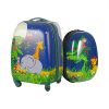 16”13” 2PCS Kids Luggage Set Travel Suitcase Child Bag Backpack