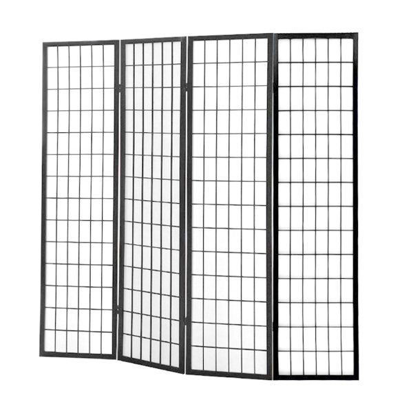 Takoma Free Standing Foldable  Room Divider Privacy Screen Frame