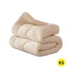 Mattress Topper 100% Wool Underlay Reversible Mat Pad Protector
