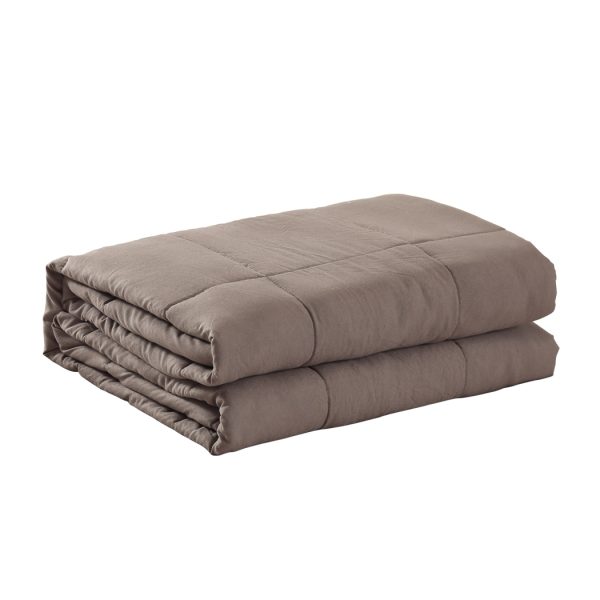 Weighted Blanket Heavy Gravity Deep Relax – Grey, 9 KG