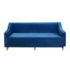 Sofa Cover Couch High Stretch Super Soft Plush Protector Slipcover – Green, 1 Seater
