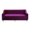 Sofa Cover Couch High Stretch Super Soft Plush Protector Slipcover – Green, 1 Seater