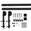 Antique Classic Style Barn Door Hardware Track Roller Kit