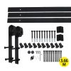 Antique Classic Style Barn Door Hardware Track Roller Kit