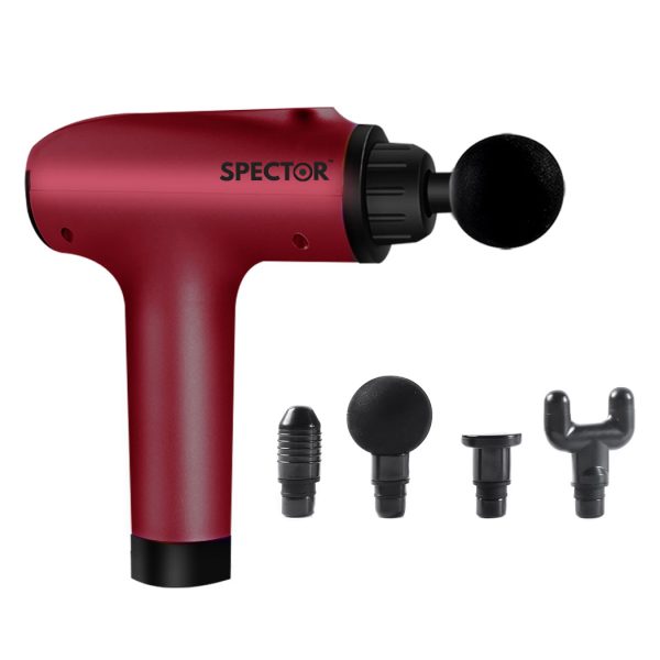 Massage Gun Deep Tissue Percussion Massager Muscle Vibrating Relaxing LCD 4 Head