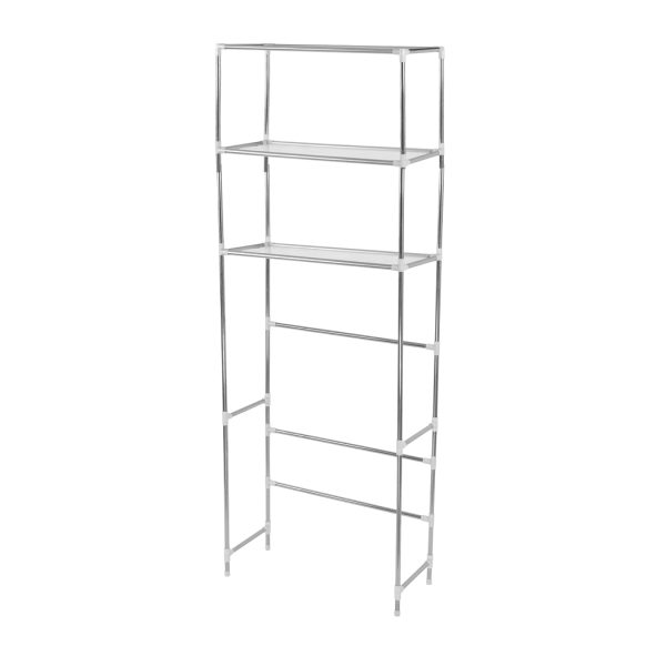 Toilet Bathroom Laundry Washing Machine Storage Rack Shelf Unit Organizer