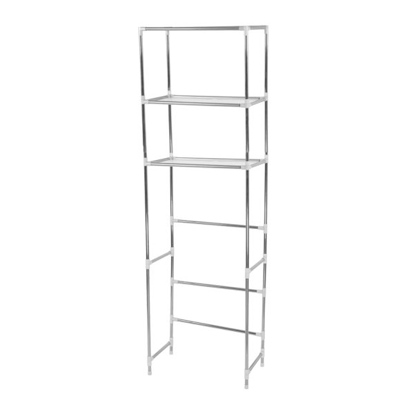 Toilet Bathroom Laundry Washing Machine Storage Rack Shelf Unit Organizer