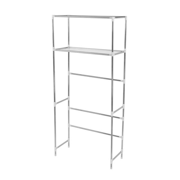 Toilet Bathroom Laundry Washing Machine Storage Rack Shelf Unit Organizer