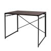 Office Desk Computer Work Study Gaming Foldable Home Student Table Metal Stable