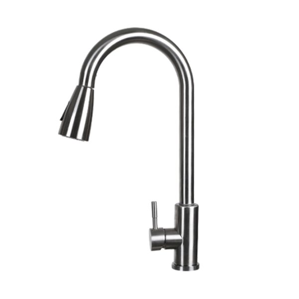 Kitchen Sink Pull Out Spray Mixer Tap Faucet Swivel Spout Taps