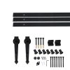 Sliding Barn Door Hardware Track Roller Kit Antique Classic