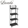 Plant Stand Outdoor Indoor Metal Flower Pots Rack Garden Shelf