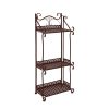 Plant Stand Outdoor Indoor Metal Flower Pots Rack Garden Shelf