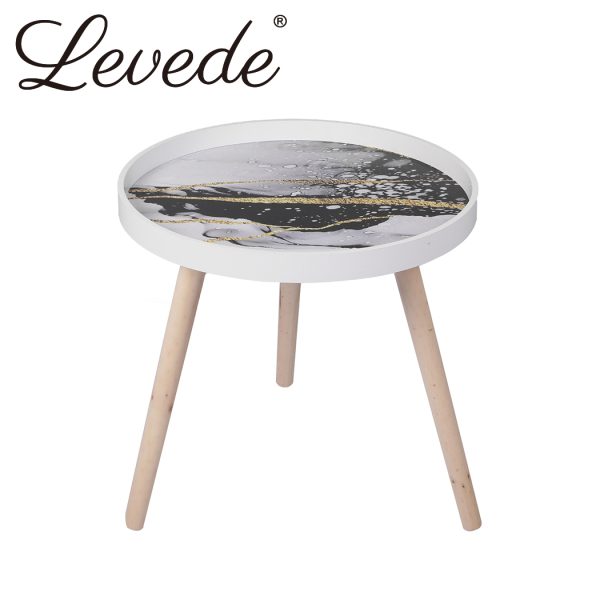 Side End Table Sofa Coffee Table Storage Bedside Table Plant Stand Wooden