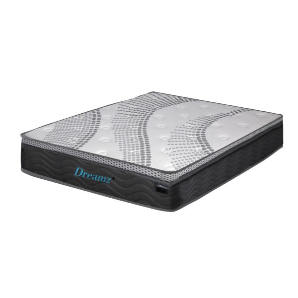 Baker Mattress Pocket Spring Cool Gel Memory Foam  Euro Top Medium Soft 30CM