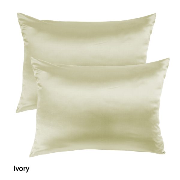 Mulberry Silk Pillow Case Twin Pack – Size: 51X76Cm