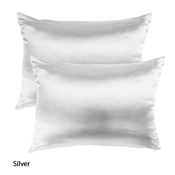 Mulberry Silk Pillow Case Twin Pack – Size: 51X76Cm