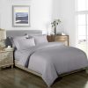 Royal Comfort 1000TC 3 Piece Striped Blended Bamboo Quilt Cover Set