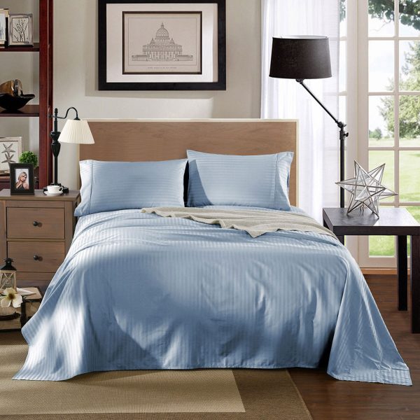 Kensington 1200Tc Cotton Sheet Set In Stripe