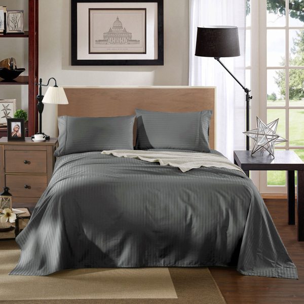 Kensington 1200Tc Cotton Sheet Set In Stripe