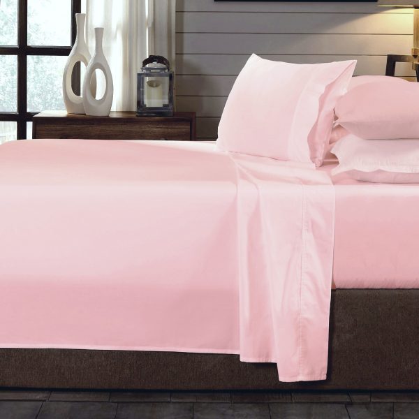 Royal Comfort – 250TC 100% Organic Cotton 4 Piece Sheet Set