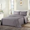 Royal Comfort Blended Bamboo Sheet Set with Stripes