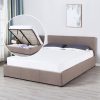Kelly Luxury Gas Lift Bed Frame w/ Headboard