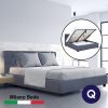 Aldershot Luxury Gas Lift Bed With Headboard (Model 3)