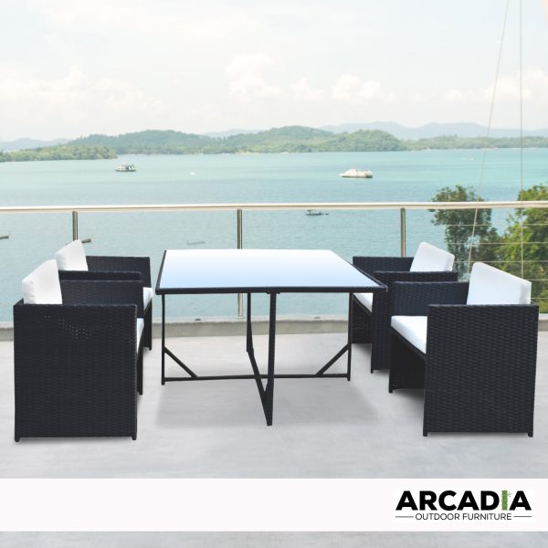 Arcadia Furniture 5 Piece Dining Table Set