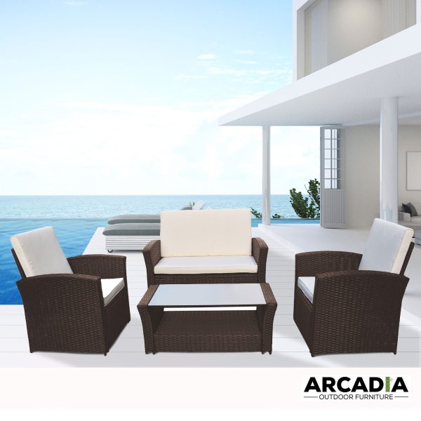 Arcadia Furniture 4 Piece Sofa Set