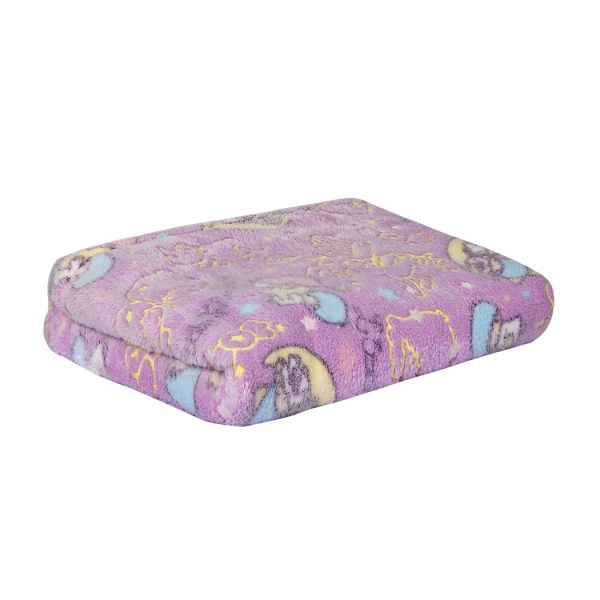 Throw Blanket Soft Warm Large Sofa Flannel Glow in the Dark