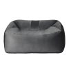 Bean Bag Chair Cover Soft Velevt Home Game Seat Lazy Sofa 145cm Length