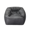 Bean Bag Chair Cover Soft Velevt Home Game Seat Lazy Sofa Cover Large