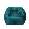 Bean Bag Chair Cover Soft Velevt Home Game Seat Lazy Sofa Cover Large