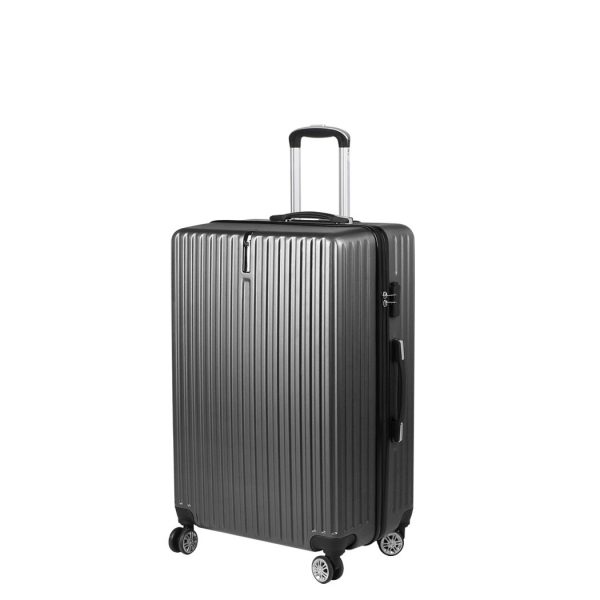 Luggage Suitcase Code Lock Hard Shell Travel Carry Bag Trolley