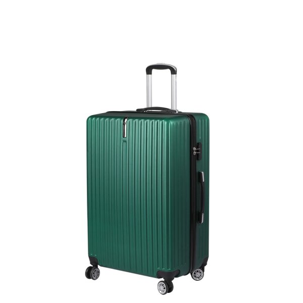 Luggage Suitcase Code Lock Hard Shell Travel Carry Bag Trolley