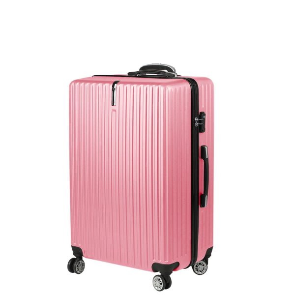 Luggage Suitcase Code Lock Hard Shell Travel Carry Bag Trolley