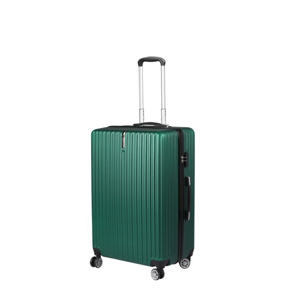 Luggage Suitcase Code Lock Hard Shell Travel Carry Bag Trolley