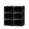 Premium Sneaker Display Case Shoe Storage Box Clear Plastic Magnetic Stackable