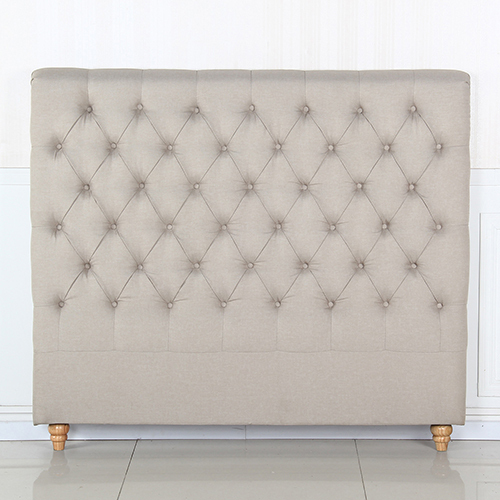 Bed Head French Provincial Headboard Upholsterd Fabric